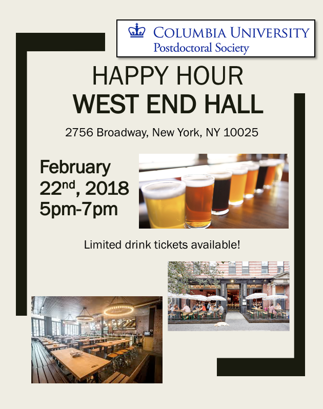 Happy Hour @ West End Hall happy-hour