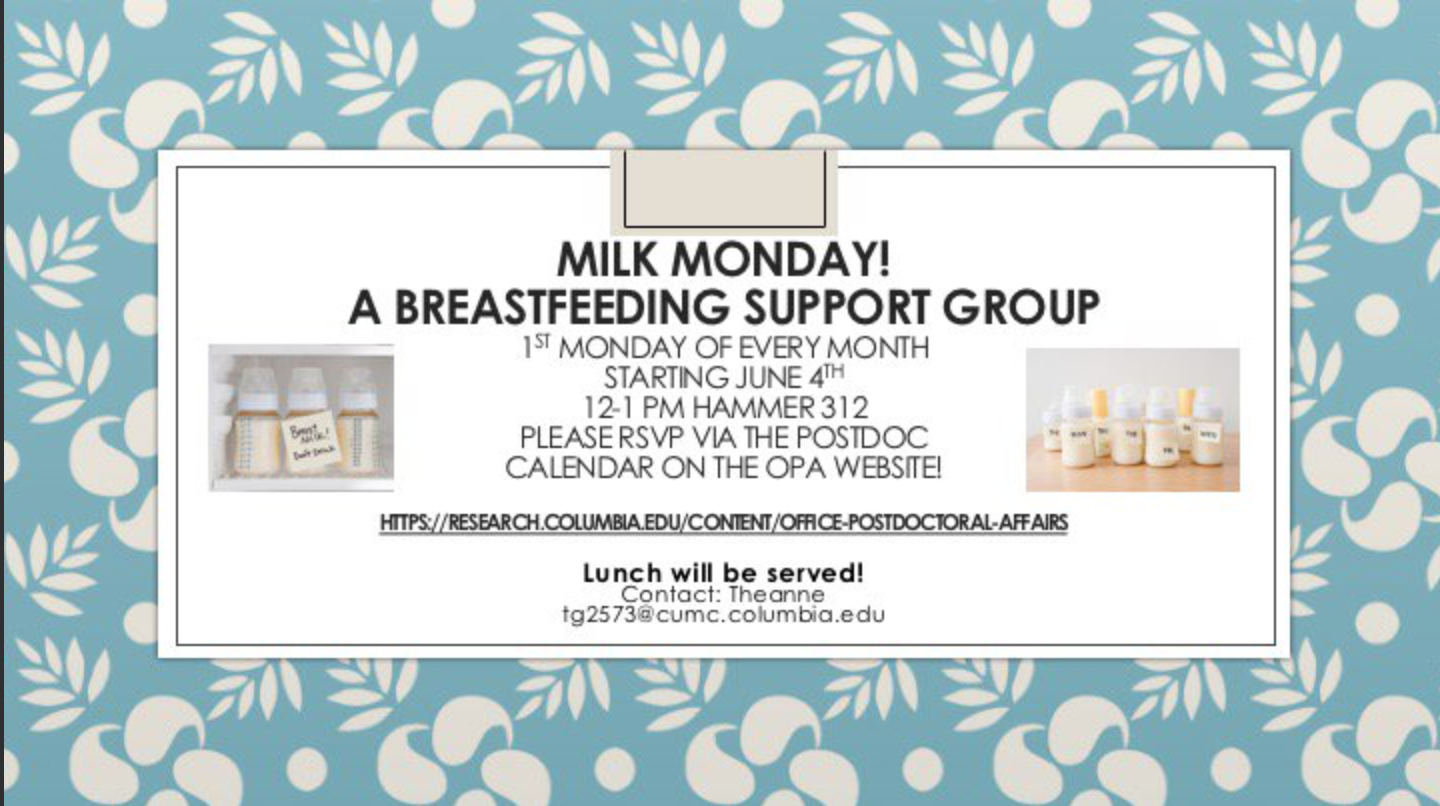 Breastfeeding Support Group - CUMC breastfeeding-support-group-columbia-postdocs