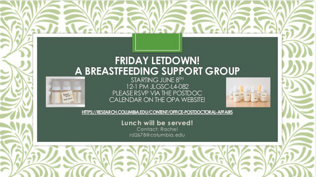Breastfeeding Support Group Manhattanville, June 2018 breastfeeding support-group-june-2018