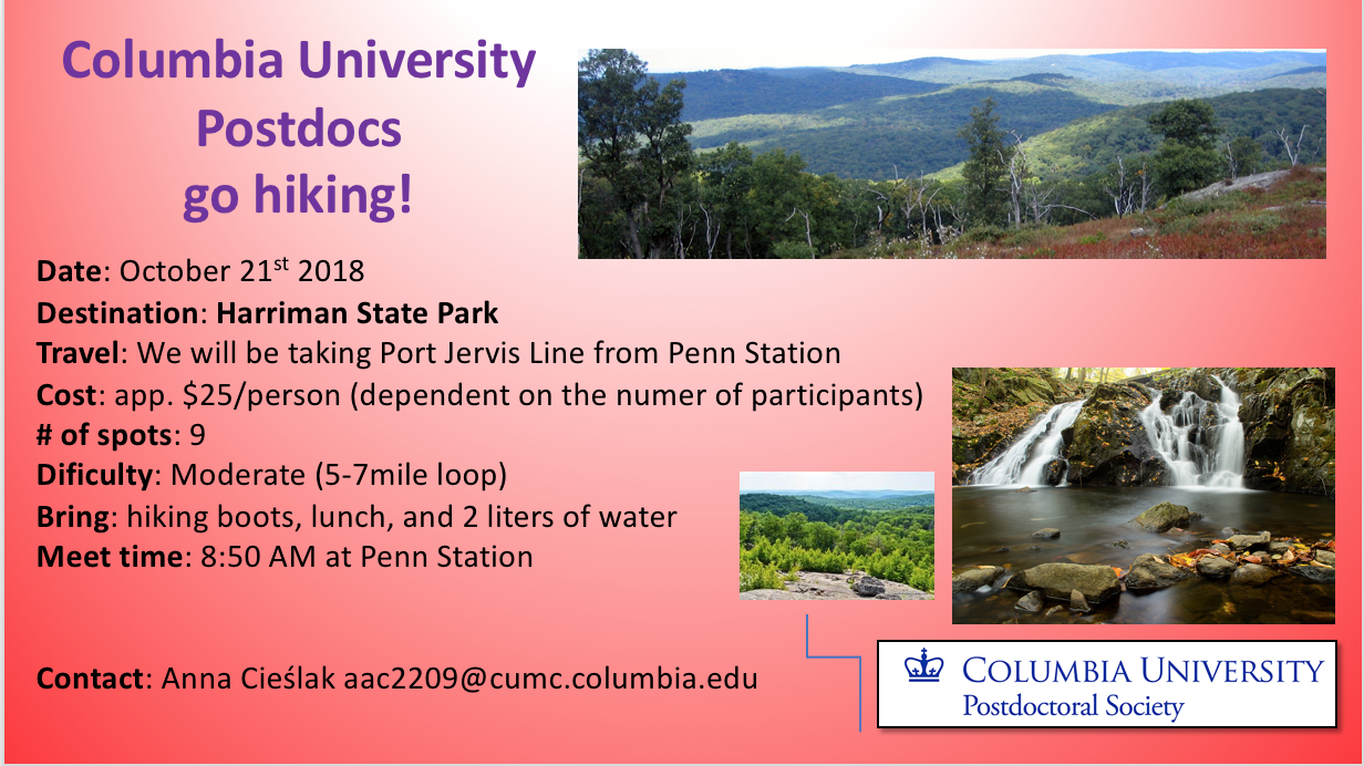 CUPS go hiking October 2018 cups-go-hiking-harridan-state-park-october-2018