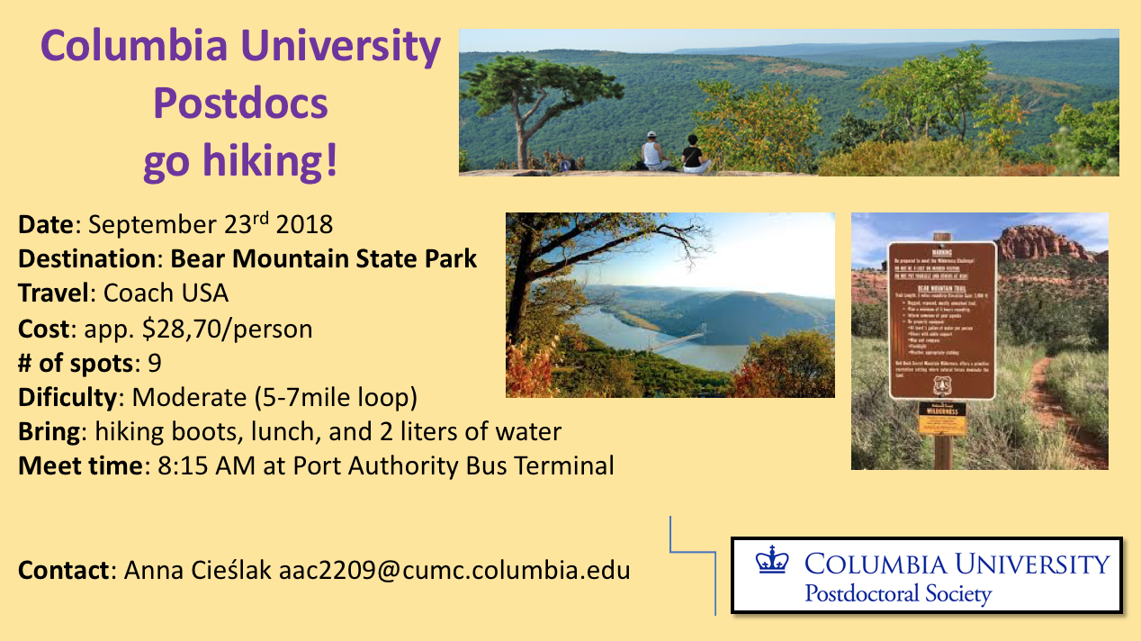 columbia-postdocs-go-hiking-september-2018